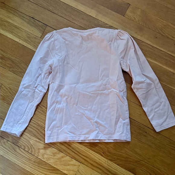 Mini Boden Girls’ 5-6Y Pink Long Sleeve Dog Superstitch Shirt - Picture 4 of 4